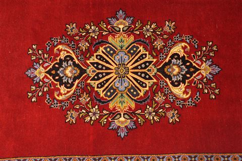 Kashan Red Hand Woven 23 X 32 Area Rug 254-29744 Image 5