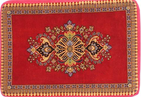 Kashan Red Hand Woven 23 X 32 Area Rug 254-29744 Image 0