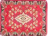 Kashan Red Hand Woven 24 X 32  Area Rug 254-29746 Thumb 0