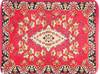 Kashan Red Hand Woven 24 X 32  Area Rug 254-29746 Thumb 0