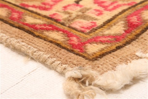 Tabriz Red Hand Knotted 99 X 1210 Area Rug 100-29752 Image 1