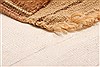 Kurdi Brown Hand Knotted 91 X 115 Area Rug 100-29760 Thumb 3