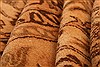 Kurdi Brown Hand Knotted 91 X 115 Area Rug 100-29760 Thumb 5