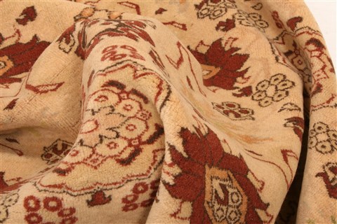 Oushak Beige Hand Knotted 99 X 1210 Area Rug 100-29761 Image 1