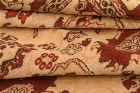 Oushak Beige Hand Knotted 99 X 1210 Area Rug 100-29761 Image 3