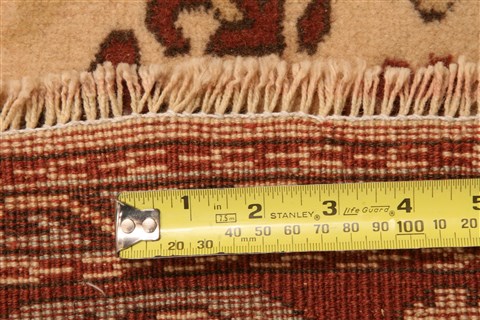 Oushak Beige Hand Knotted 99 X 1210 Area Rug 100-29761 Image 4