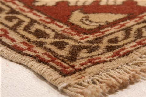 Oushak Beige Hand Knotted 99 X 1210 Area Rug 100-29761 Image 5