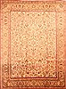 Tabriz Beige Hand Knotted 96 X 128  Area Rug 100-29764 Thumb 0
