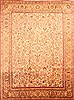 Tabriz Beige Hand Knotted 96 X 128 Area Rug 100-29764 Thumb 0