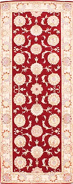 Tabriz Beige Runner Hand Knotted 3'3" X 8'5"  Area Rug 254-29768