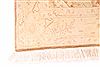 Tabriz Beige Runner Hand Knotted 27 X 68 Area Rug 254-29771 Thumb 1