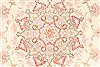 Tabriz Beige Runner Hand Knotted 27 X 162 Area Rug 254-29778 Thumb 2
