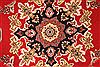 Tabriz Red Runner Hand Knotted 28 X 67 Area Rug 254-29782 Thumb 2