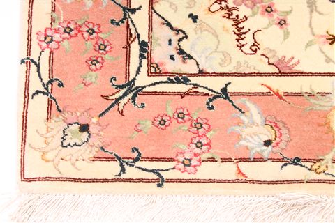 Tabriz Purple Runner Hand Knotted 30 X 167 Area Rug 254-29784 Image 1