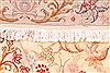 Tabriz Beige Runner Hand Knotted 29 X 166 Area Rug 254-29791 Thumb 4