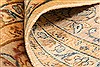 Kashan Brown Hand Knotted 99 X 133 Area Rug 100-29794 Thumb 2