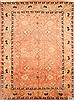 Mahal Red Hand Knotted 97 X 130 Area Rug 253-29795 Thumb 0