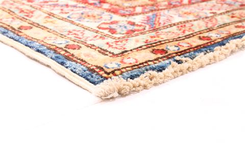 Kazak Beige Runner Hand Knotted 26 X 124 Area Rug 254-29797 Image 7