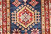 Kazak Beige Runner Hand Knotted 26 X 124 Area Rug 254-29797 Thumb 3