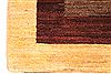 Gabbeh Brown Runner Hand Knotted 26 X 94 Area Rug 254-29800 Thumb 1