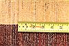 Gabbeh Brown Runner Hand Knotted 26 X 94 Area Rug 254-29800 Thumb 5