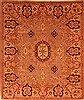 Tabriz Brown Hand Knotted 82 X 99 Area Rug 100-29804 Thumb 0
