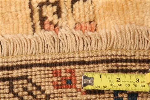 Oushak Yellow Hand Knotted 811 X 1211 Area Rug 253-29805 Image 4