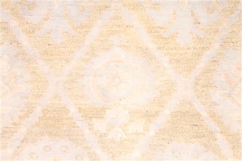 Modern Blue Runner Hand Knotted 26 X 172 Area Rug 254-29806 Image 2