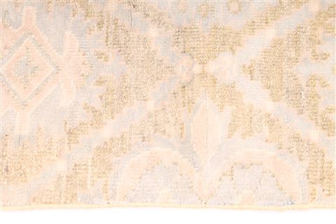 Modern Blue Runner Hand Knotted 26 X 172 Area Rug 254-29806 Image 3
