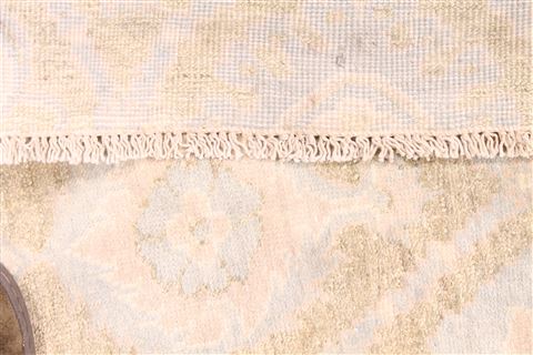 Modern Blue Runner Hand Knotted 26 X 172 Area Rug 254-29806 Image 4