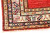 Kazak Red Runner Hand Knotted 27 X 106  Area Rug 254-29808 Thumb 1
