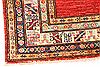 Kazak Red Runner Hand Knotted 27 X 106 Area Rug 254-29808 Thumb 1