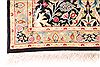 Isfahan Green Runner Hand Knotted 27 X 194 Area Rug 254-29809 Thumb 1