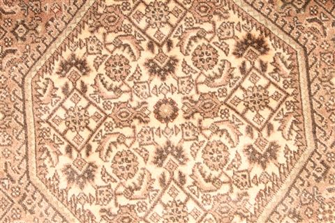 Bidjar Beige Runner Hand Knotted 28 X 95 Area Rug 254-29814 Image 2