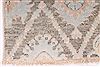 Modern Blue Runner Hand Knotted 26 X 170 Area Rug 254-29815 Thumb 6