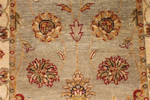 Ziegler Beige Runner Hand Knotted 25 X 82 Area Rug 254-29818 Image 2