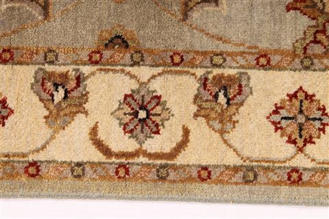 Ziegler Beige Runner Hand Knotted 25 X 82 Area Rug 254-29818 Image 3