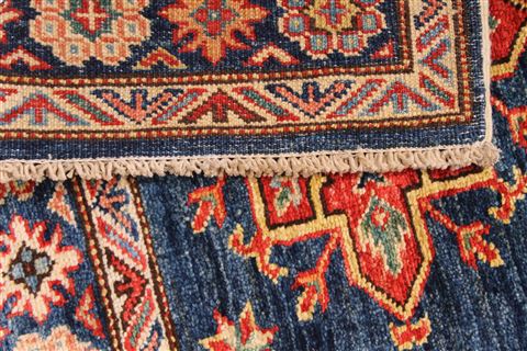 Kazak Beige Runner Hand Knotted 27 X 120 Area Rug 254-29819 Image 5