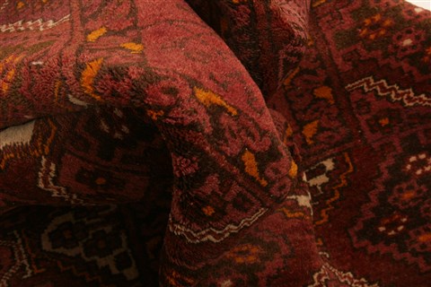 Kunduz Red Hand Knotted 310 X 56 Area Rug 100-29823 Image 1