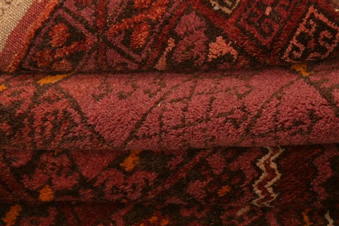 Kunduz Red Hand Knotted 310 X 56 Area Rug 100-29823 Image 3