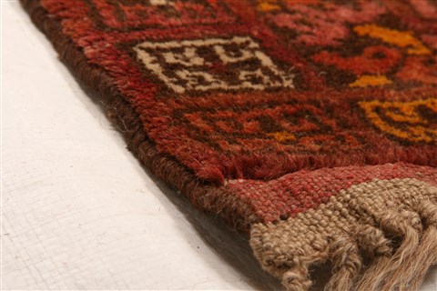 Kunduz Red Hand Knotted 310 X 56 Area Rug 100-29823 Image 5