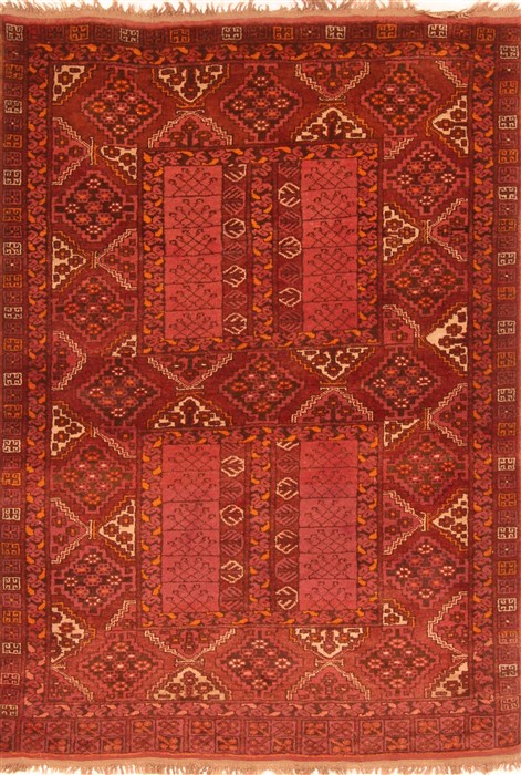 Kunduz Red Hand Knotted 310 X 56 Area Rug 100-29823 Image 0
