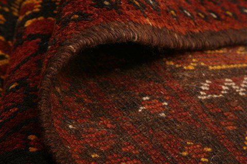 Bokhara Red Hand Knotted 49 X 67 Area Rug 100-29826 Image 2