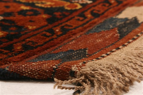 Kunduz Red Square Hand Knotted 310 X 43 Area Rug 253-29828 Image 6
