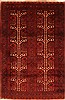 Bokhara Red Hand Knotted 44 X 64  Area Rug 100-29829 Thumb 0