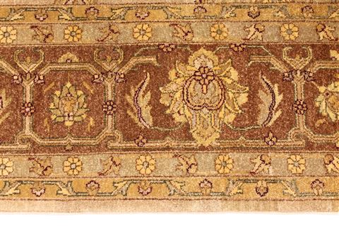 Pishavar Beige Hand Knotted 711 X 109 Area Rug 254-29835 Image 3