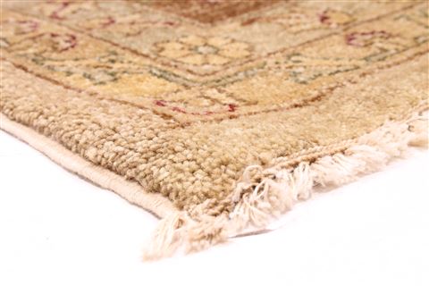 Pishavar Beige Hand Knotted 711 X 109 Area Rug 254-29835 Image 5