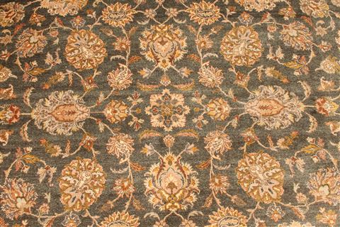 Jaipur Beige Hand Knotted 711 X 911 Area Rug 254-29840 Image 2