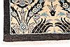 Modern Black Hand Knotted 81 X 98 Area Rug 254-29841 Thumb 1