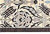 Modern Black Hand Knotted 81 X 98  Area Rug 254-29841 Thumb 3